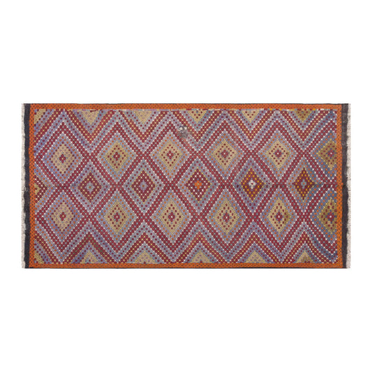 Vintage Large Cicim Rug, 188 x 362 cm / 6.2 x 12 feet