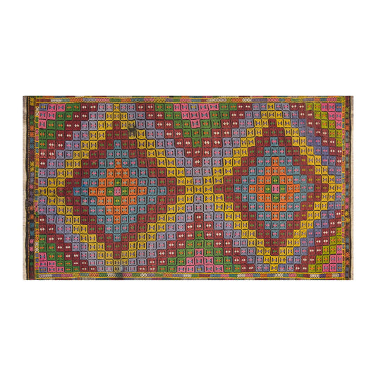 Vintage Large Cicim Rug, 190 x 330 cm / 6.3 x 11 feet