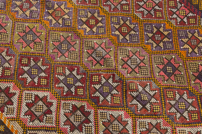 Vintage Large Cicim Rug, 195 x 314 cm / 6.5 x 10.4 feet