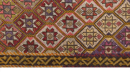 Vintage Large Cicim Rug, 195 x 314 cm / 6.5 x 10.4 feet