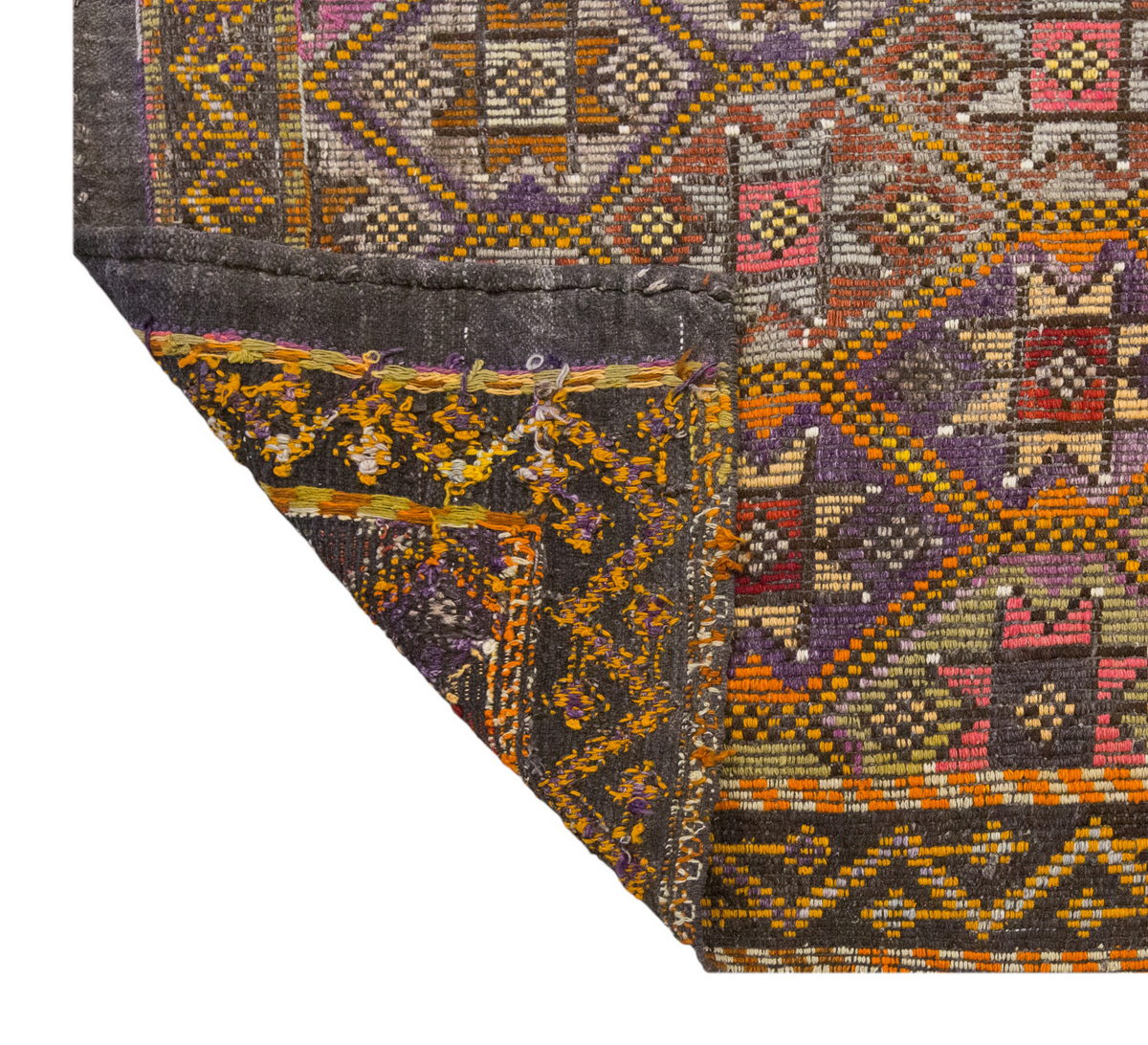 Vintage Large Cicim Rug, 195 x 314 cm / 6.5 x 10.4 feet