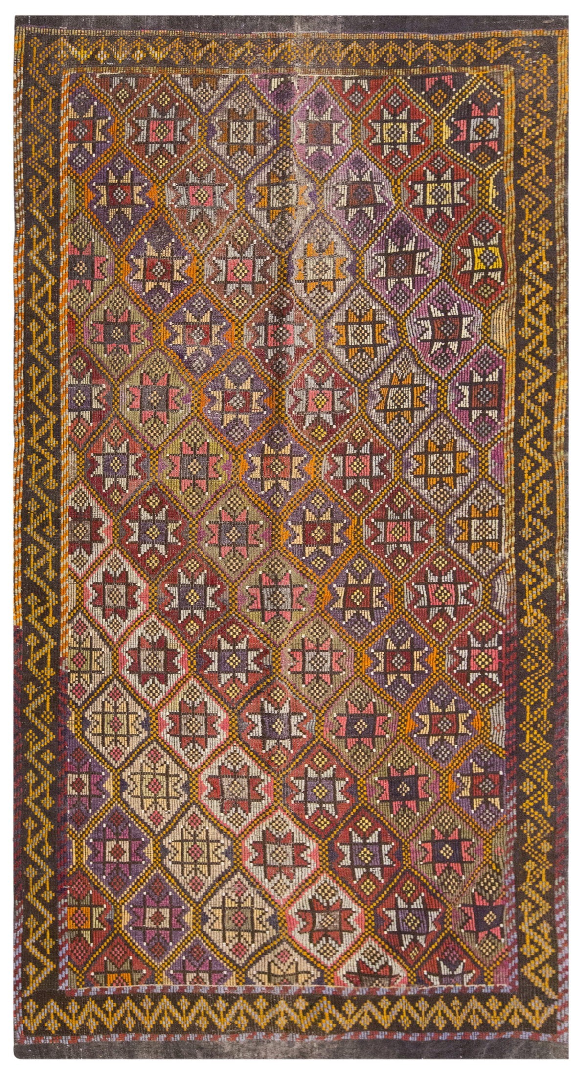 Vintage Large Cicim Rug, 195 x 314 cm / 6.5 x 10.4 feet