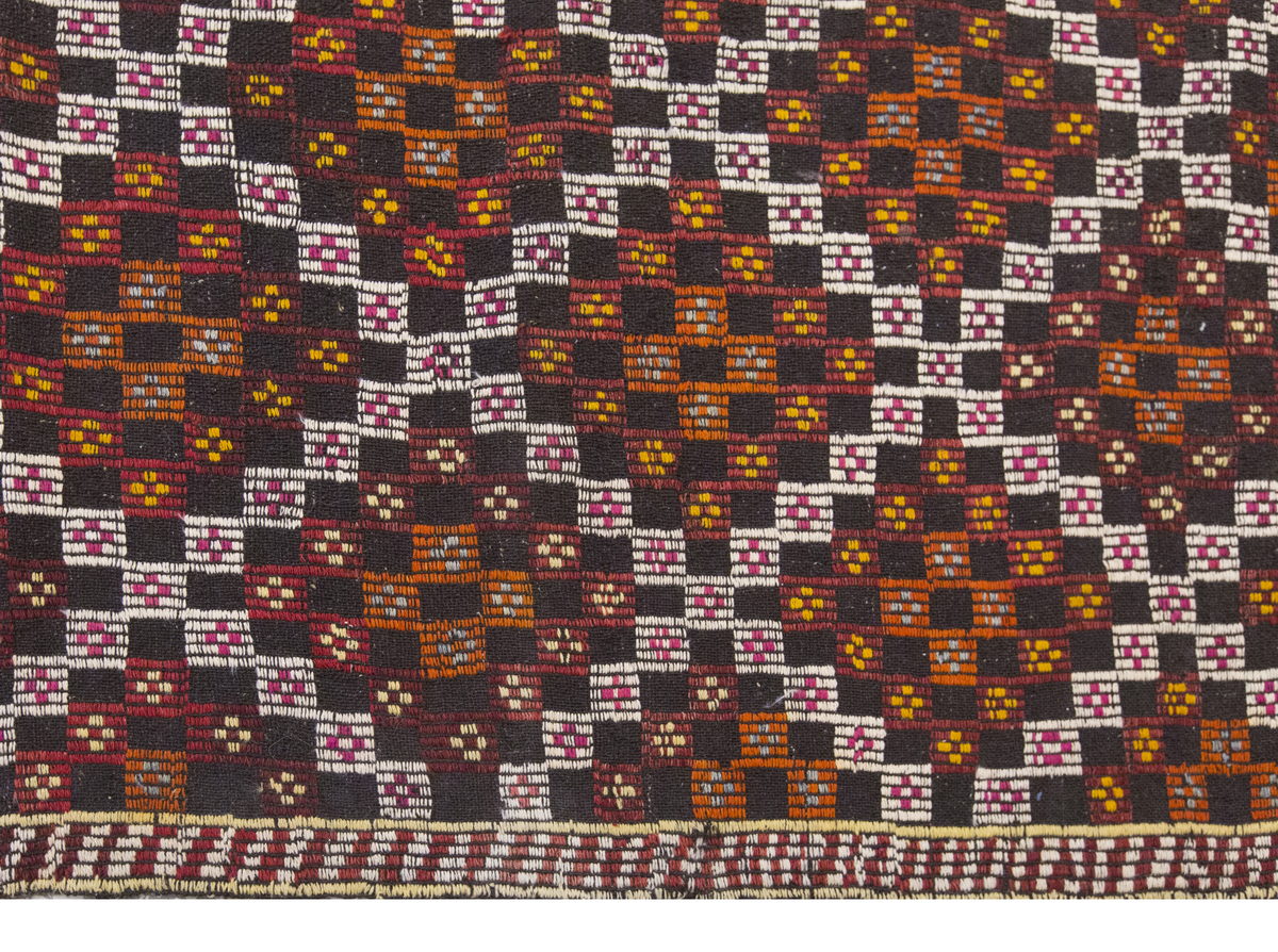 Vintage Large Cicim Rug, 195 x 314 cm 6.5 x 10.4 feet