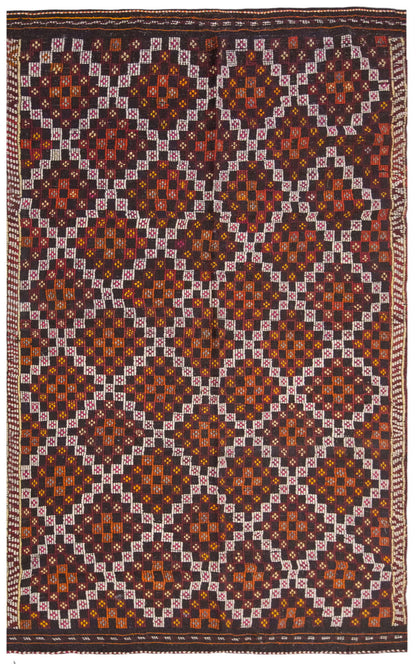 Vintage Large Cicim Rug, 195 x 314 cm 6.5 x 10.4 feet