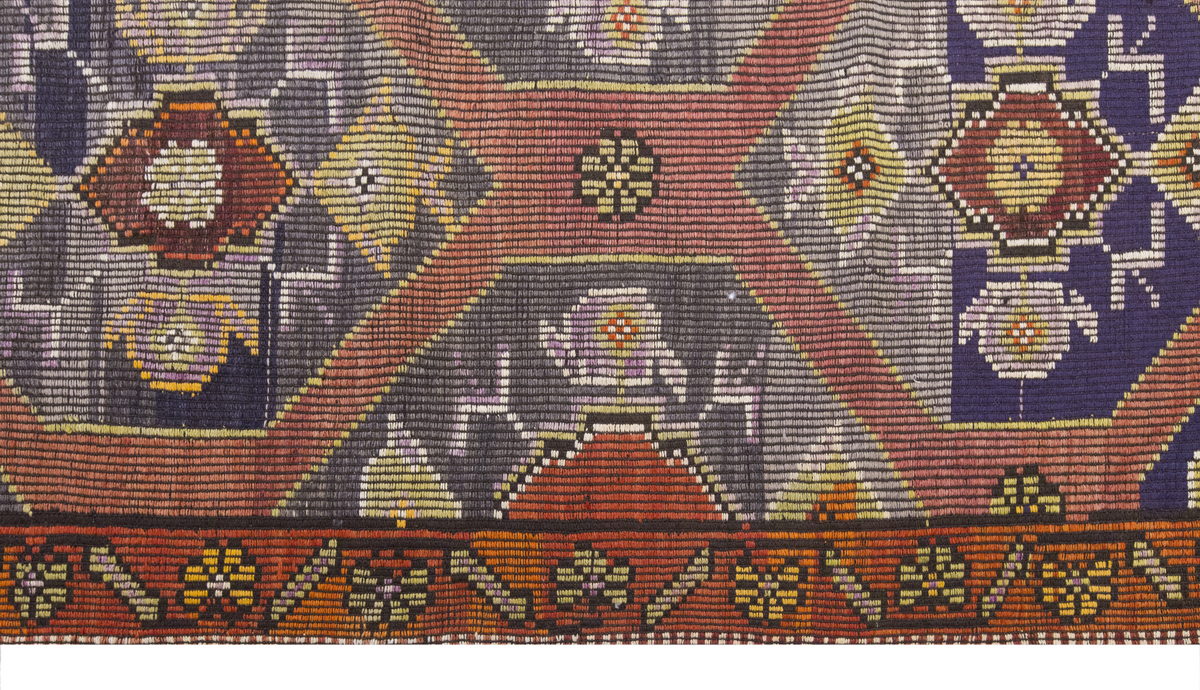 Vintage Large Cicim Rug, 196 x 286 cm / 6.5 x 9.5 feet
