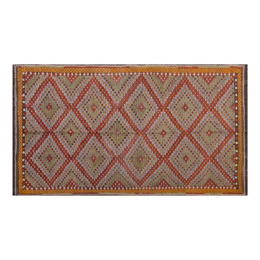 Vintage Large Cicim Rug, 196 x 350 cm / 6.5 x 11.6 feet