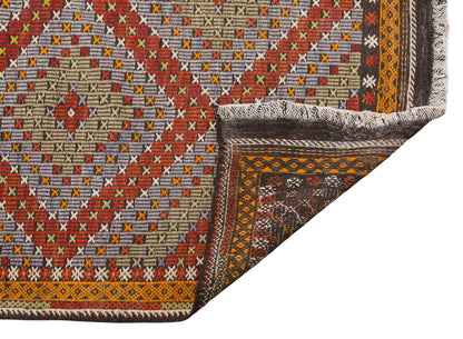 Vintage Large Cicim Rug, 196 x 350 cm / 6.5 x 11.6 feet