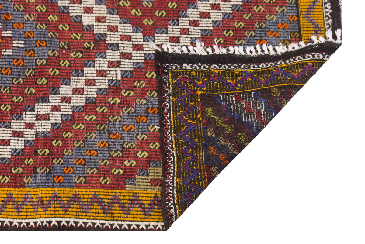 Vintage Large Cicim Rug, 199 x 338 cm / 6.6 x 11.1 feet