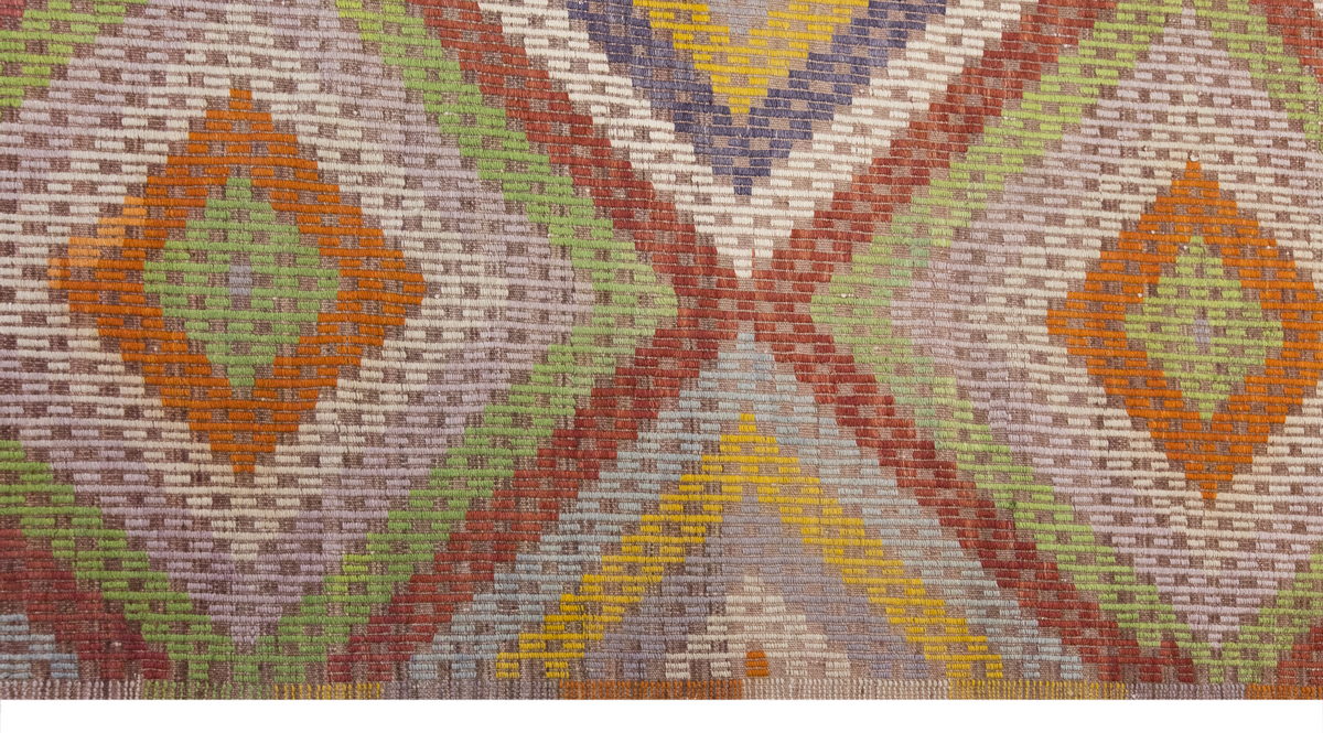 Vintage Large Cicim Rug, 202 x 337 cm / 6.8 x 11 feet