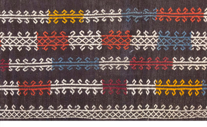 Vintage Large Cicim Rug, 204 x 263 cm 6.8 x 8.8 feet