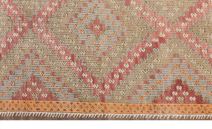 Vintage Large Cicim Rug, 204 x 355 cm / 6.8 x 11.8 feet
