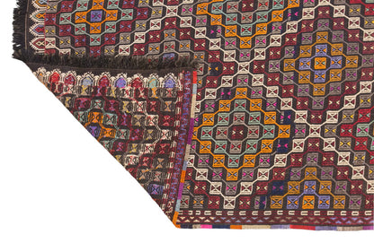 Vintage Large Cicim Rug, 207 x 284 cm / 6.9 x 9.4 feet
