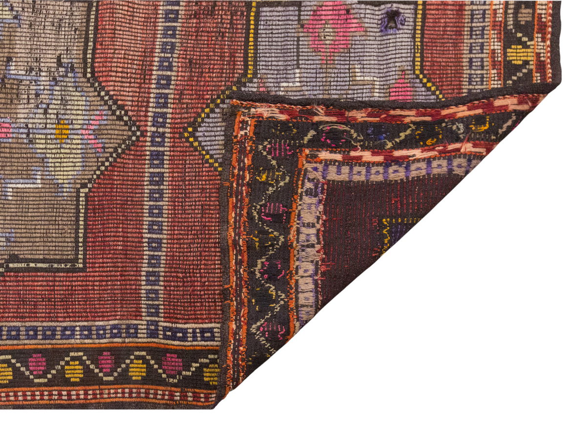 Vintage Large Cicim Rug, 212 x 310 cm / 7 x 10.2 feet