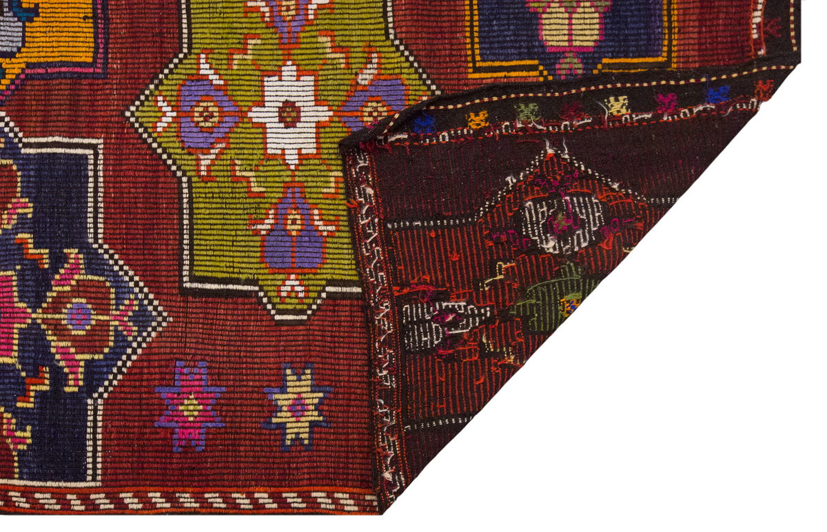 Vintage Large Cicim Rug, 214 x 278 cm / 7 x 9.1 feet