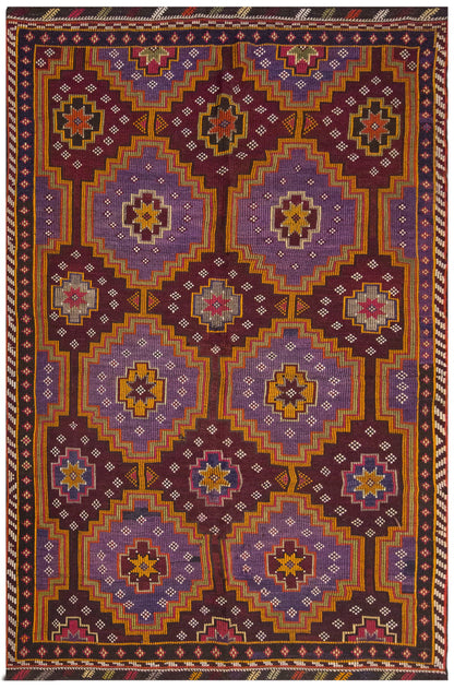 Vintage Large Cicim Rug, 215 x 316 cm / 7 x 10.4 feet