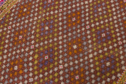 Vintage Large Cicim Rug, 220 x 322 cm / 7.3 x 10.7 feet