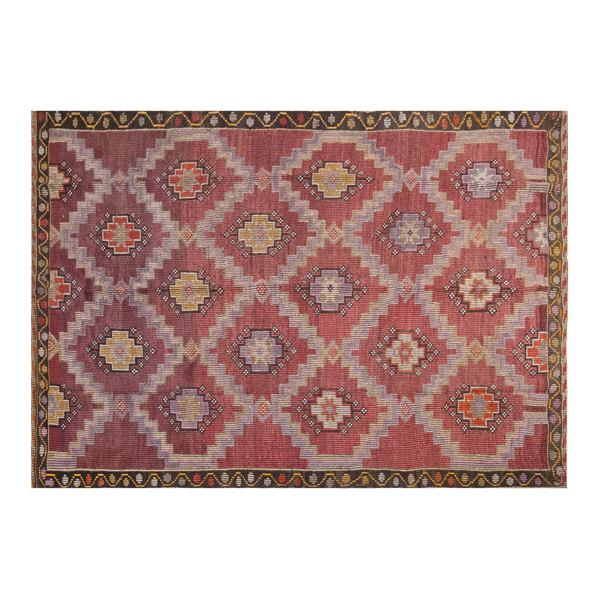 Vintage Large Cicim Rug, 234 x 336 cm / 7.8 x 11 feet