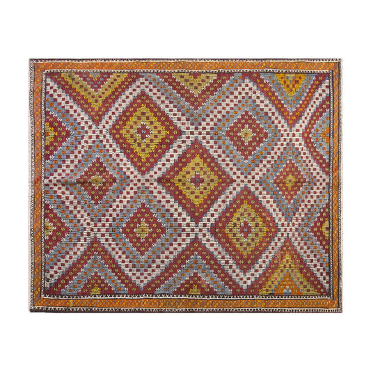 Vintage Large Cicim Rug, 282 x 313 cm /9.3 x 10.3 feet