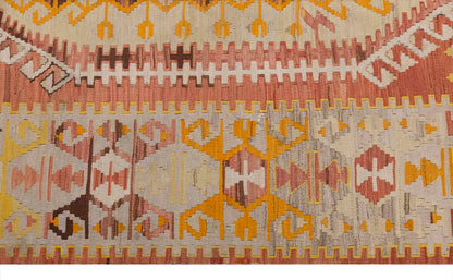 Vintage Large Denizli-Çal Kilim, 160 x 294 cm / 5.3 x 9.8 ft Kilim
