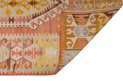Vintage Large Denizli-Çal Kilim, 160 x 294 cm / 5.3 x 9.8 ft Kilim