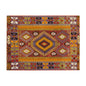 Vintage Large Denizli Çal Kilim, 185 x 289 cm / 6 x 9.6 ft Kilim