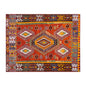 Vintage Large Denizli Çal Kilim, 204 x 308 cm / 6.8 x 11 ft Kilim