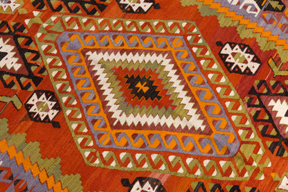 Vintage Large Denizli köprübaşı,  184 x 277 cm / 6 x 10 ft Kilim