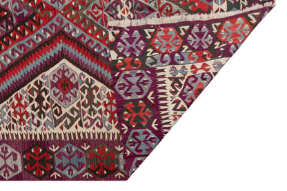 Vintage Large Fethiye Kilim, 143 x 267 cm / 4.8 x 8.9 ft Kilim