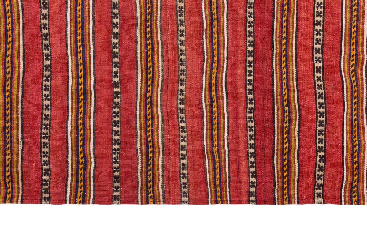 Vintage Large Fethiye Kilim, 158 x 245 cm / 5.2 x 8 ft Kilim