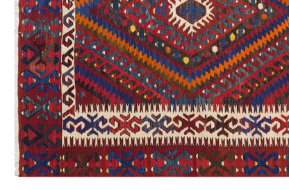 Vintage Large Fethiye Kilim, 160 x 268 cm / 5.3 x 9 ft Kilim