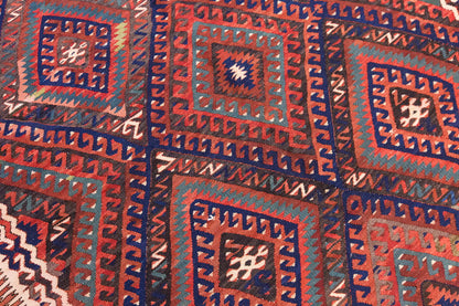 Vintage Large Fethiye Kilim, 164 x 262 cm / 5.5 x 8.7 ft Kilim