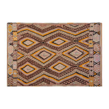 Vintage Large Fethiye Kilim, 176 x 320 cm / 5.9 x 10.6 ft Kilim