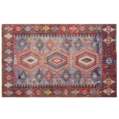Vintage Large Fethiye Kilim, 185 x 286 cm / 6 x 9.5 ft Kilim