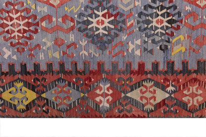 Vintage Large Fethiye Kilim, 185 x 286 cm / 6 x 9.5 ft Kilim