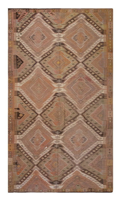 Vintage Large Kars Kilim, 206 x 426 cm / 6.9 x 14 ft Kilim