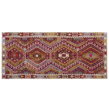 Vintage Large Kayseri Avşar Kilim, 155 x 350 cm / 5.1 x 11.6 ft Kilim