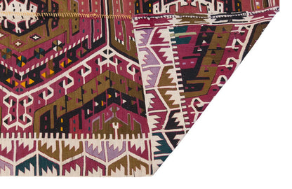 Vintage Large Kayseri Avşar Kilim, 160 x 372 cm / 5.3 x 12.2 ft Kilim