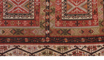 Vintage Large Kayseri Avşar Kilim, 161 x 345 cm / 5.3 x 11.4 ft Kilim