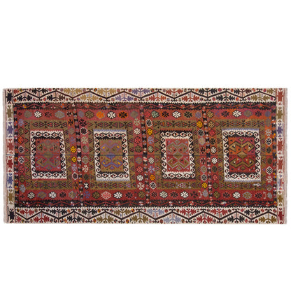 Vintage Large Kayseri Avşar Kilim, 176 x 346 cm / 5.9 x 11.4 ft Kilim