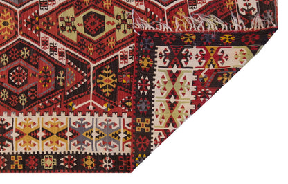 Vintage Large Kayseri Avşar Kilim, 178 x 367 cm / 6 x 12 ft Kilim