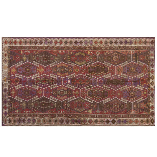Vintage Large Kayseri Avşar Kilim, 183 x 305 cm / 6 x 10 ft Kilim