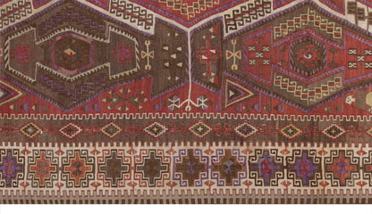 Vintage Large Kayseri Avşar Kilim, 183 x 305 cm / 6 x 10 ft Kilim