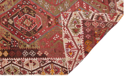 Vintage Large Kayseri Avşar Kilim, 184 x 386 cm / 6 x 12.8 ft Kilim
