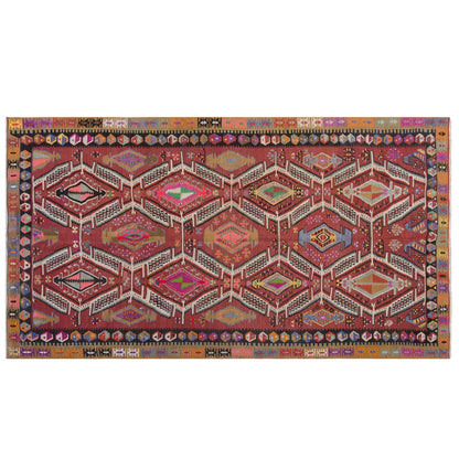 Vintage Large Kayseri Avşar Kilim, 185 x 330 cm / 6 x 11 ft Kilim