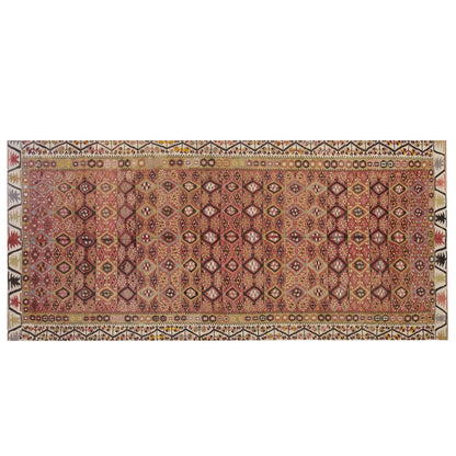 Vintage Large Kayseri Avşar Kilim, 187 x 415 cm / 6.2 x 13.7 ft Kilim