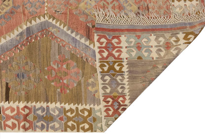 Vintage Large Kayseri Kilim, 147 x 409 cm / 5 x 13.5 ft Kilim