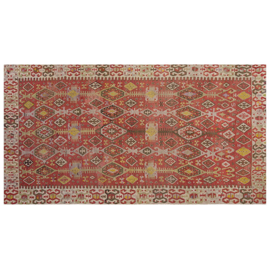 Vintage Large Kayseri Kilim, 157 x 394 cm / 5.2 x 13 ft Kilim