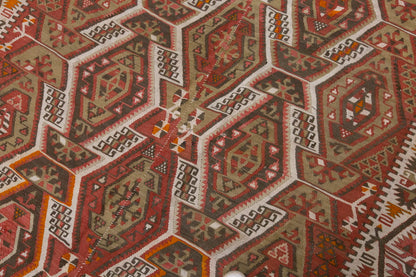 Vintage Large Kayseri Kilim, 162 x 328 cm / 5.4 x 10.9 ft Kilim