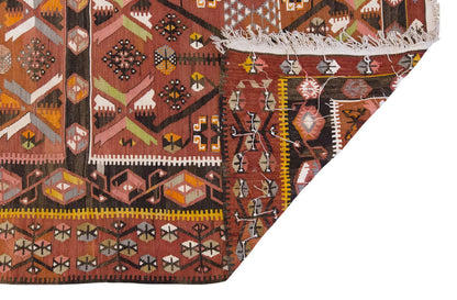 Vintage Large Kayseri Kilim, 164 x 305 cm / 5.5 x 10 ft Kilim
