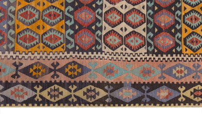 Vintage Large Kayseri Kilim, 167 x 336 cm / 5.6 x 11 ft Kilim